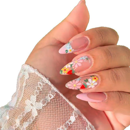 Florales Acryl-Nagelkunst-Set Brehn