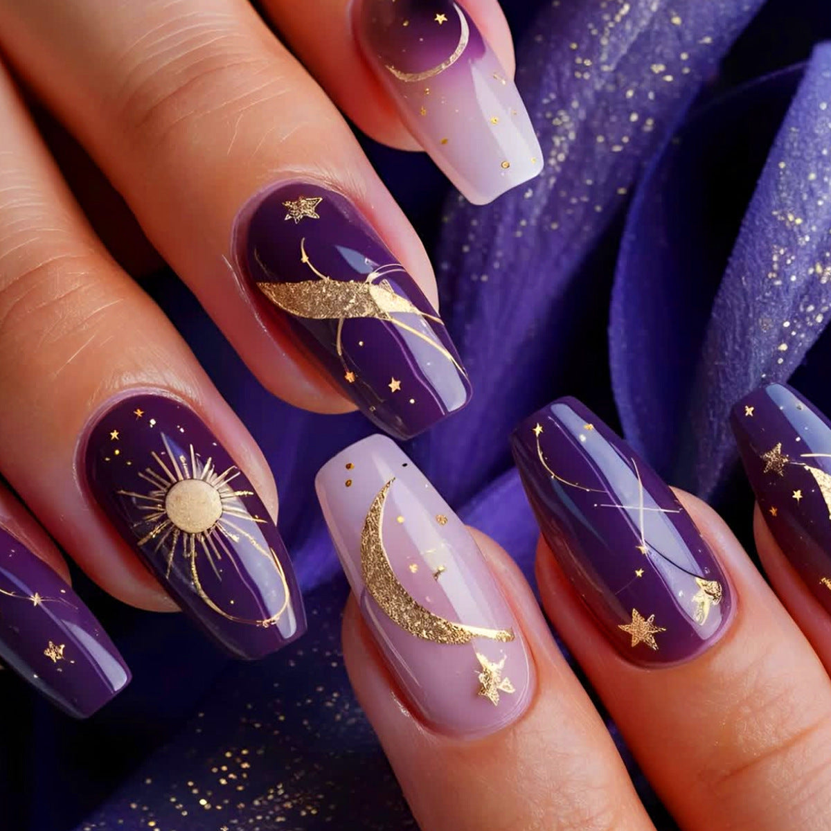 Himmlisches Nagelkunstdesign-Set Brehn