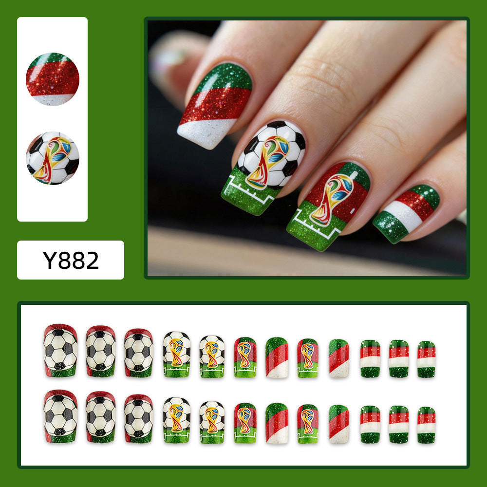 Sportliche Nagelkunst Brehn