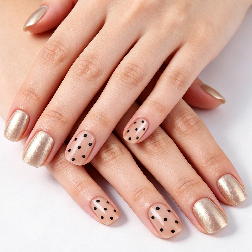 Chic Polierte Nail Art Set Brehn