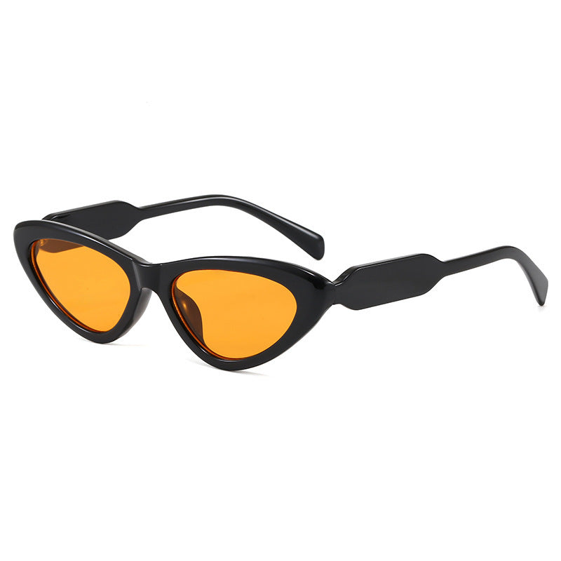 Schicke Cat-Eye Sonnenbrille mit einzigartigem Rahmen Brehn