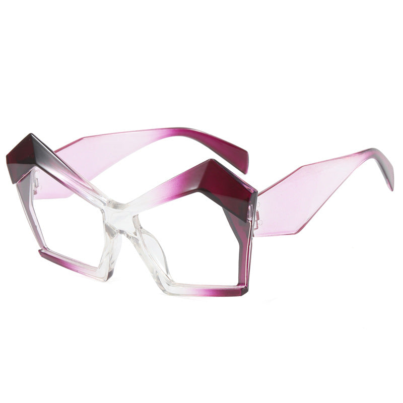 Damen geometrische Designerbrille Brehn