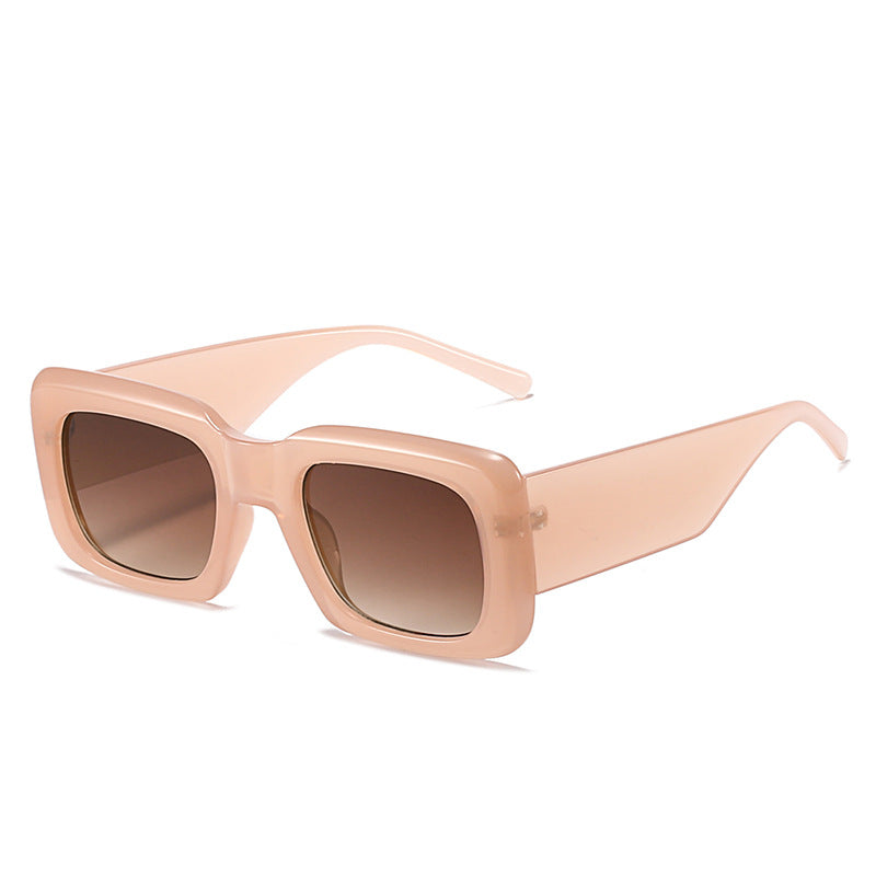 Damen quadratische Modetrends Sonnenbrille Brehn