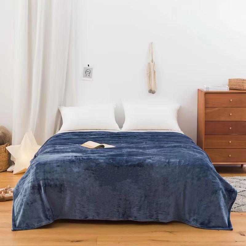 Damen Kuschelige Fleecedecke mit Sternen und Monden Brehn