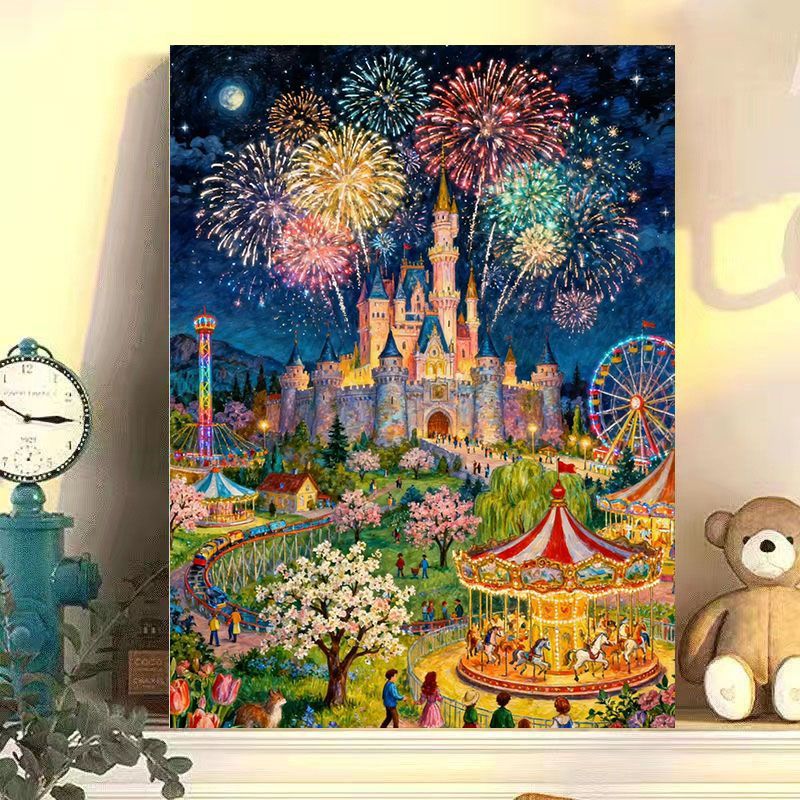 Fantasy Park Abenteuer Wandkunst Brehn