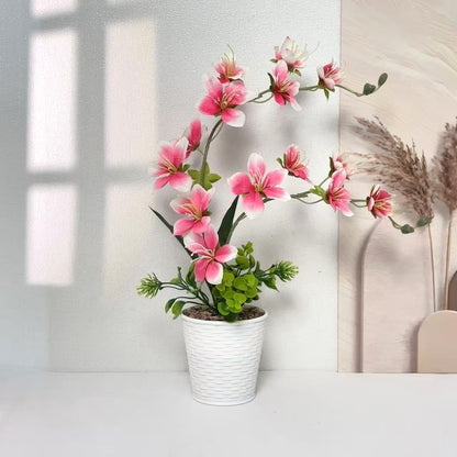 Elegante künstliche Blumenarrangement für die Innendekoration