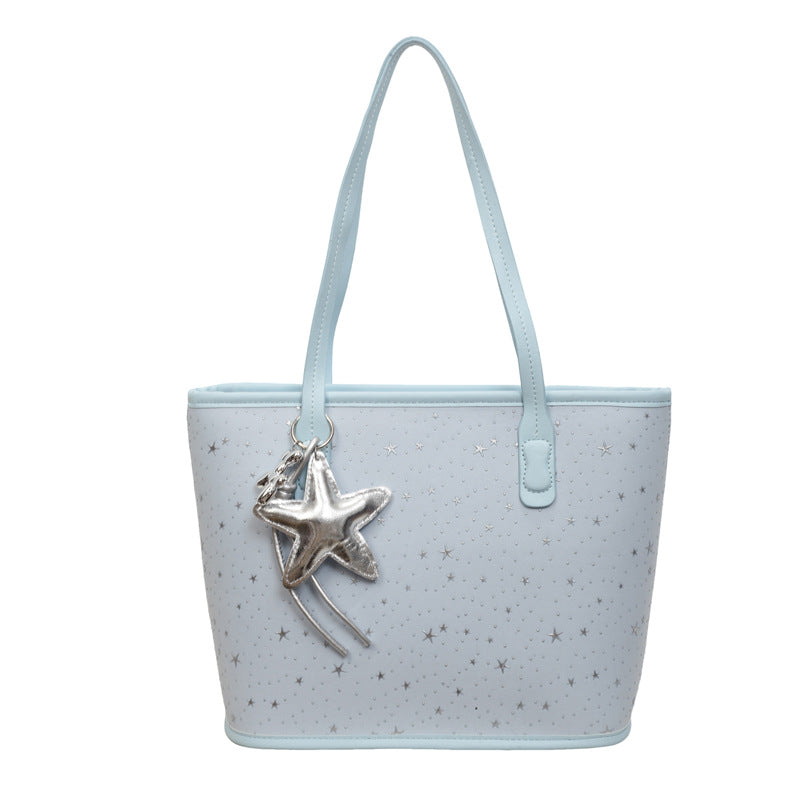 Trendige Sternen-Print Tote Bag Brehn