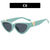 Damen Cat-Eye Sonnenbrille mit stylishem Zebra-Design und luxuriösen Akzenten Brehn
