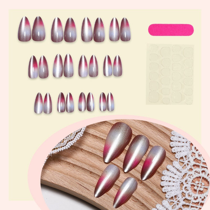 Künstliche Stiletto-Nägel mit Ombre-Effekt Brehn