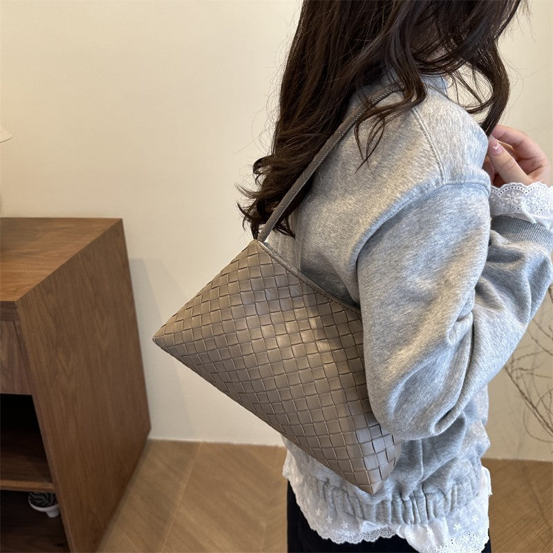 WoWoven Leder Handtasche Brehn