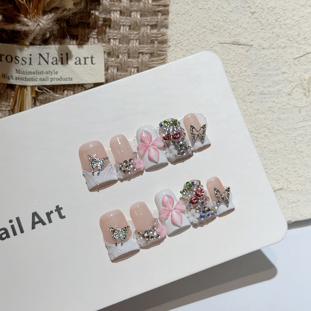 Künstlerische Glamour Nagelspitzen