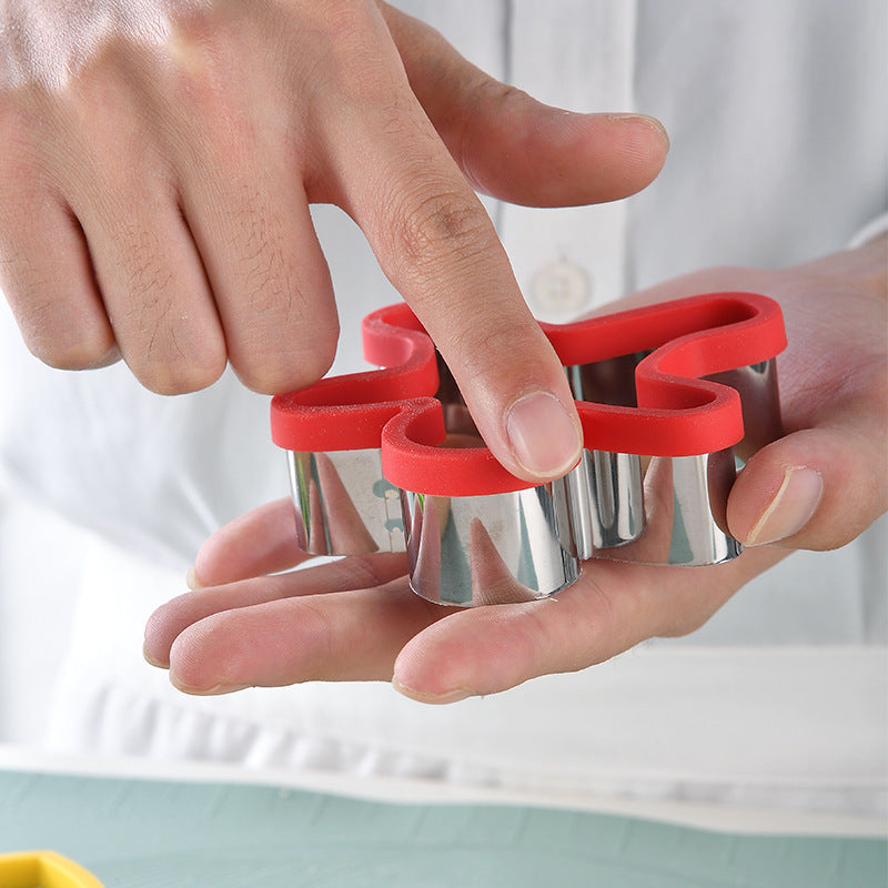 Silikon-Ausstechformen Set für Kreative Plätzchen Dekoration Brehn
