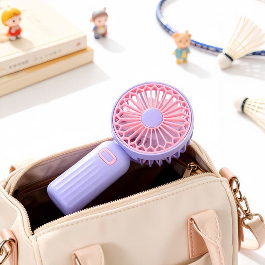 Damen Tragbarer Mini-Lüfter mit USB-Anschluss und ergonomischem Design Brehn