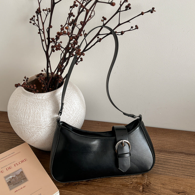 WoStylish Minimalistische Schultertasche Brehn