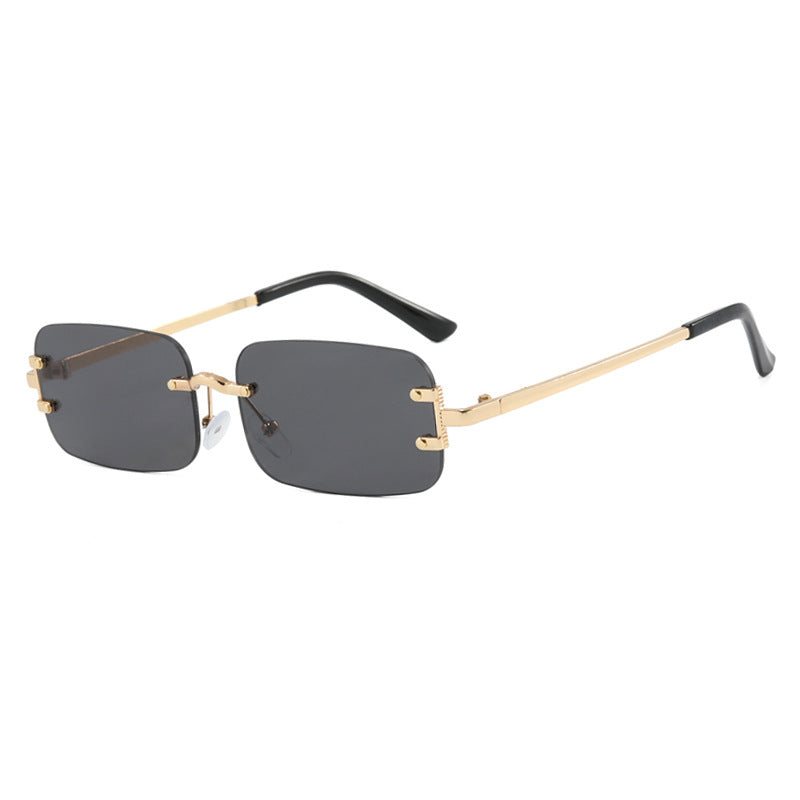 Damen quadratische Sonnenbrille mit hochwertigem Metallrahmen Brehn