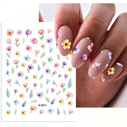 Kreative Nagelkunst Aufkleber