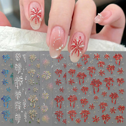 Dekorative Nagelkunst-Folie-Sticker