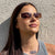 Damen Sportliche Sonnenbrille mit elegantem Rahmen Brehn