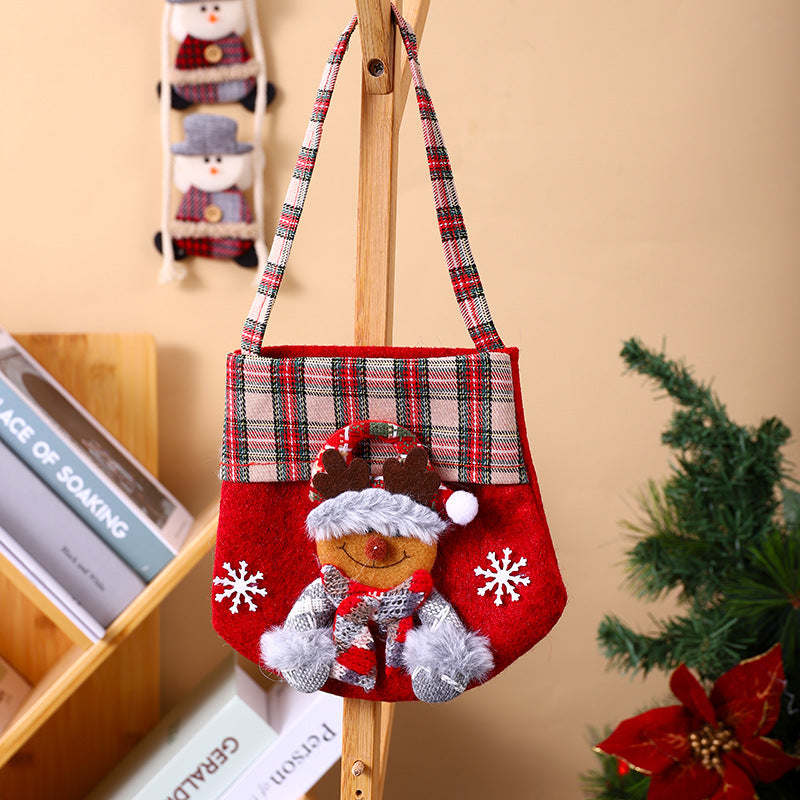 Verspielte Weihnachtsumhängetasche Brehn