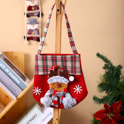 Verspielte Weihnachtsumhängetasche Brehn