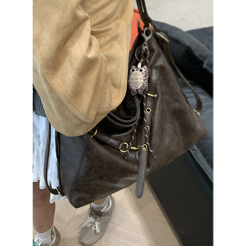Modische Lederhandtasche Brehn