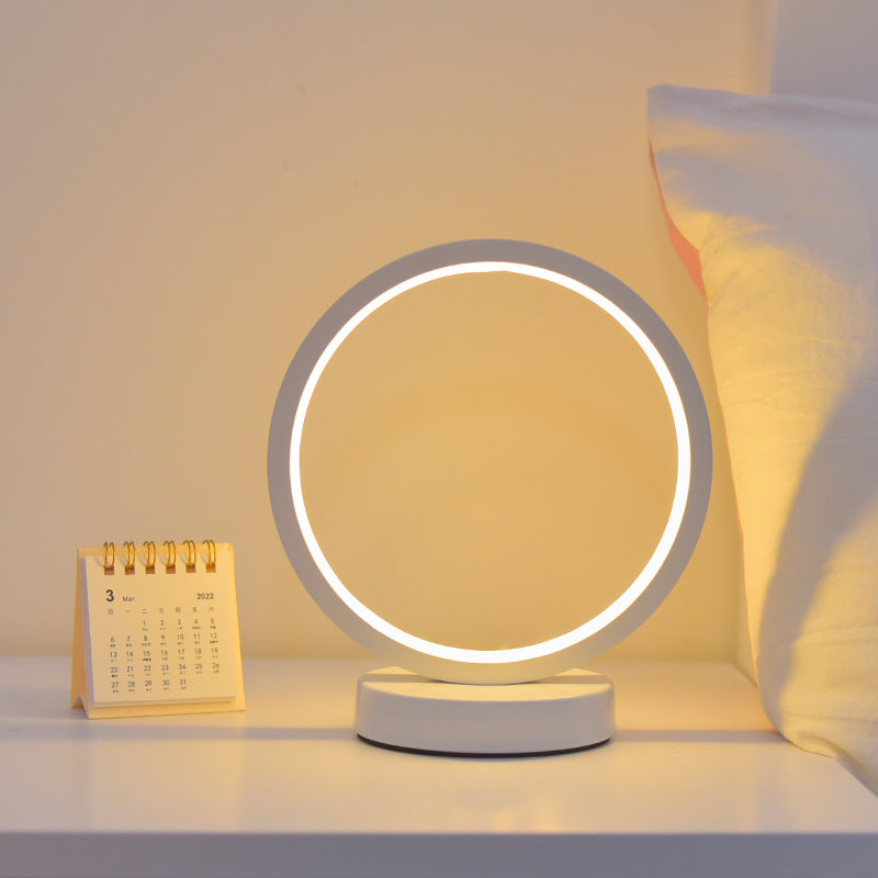Moderne Zirkular Tischlampe