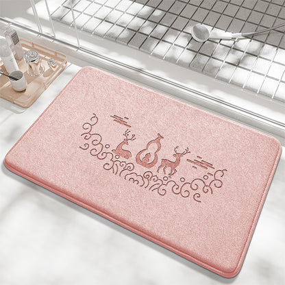 Verspieltes Bunny Design Badematte Brehn