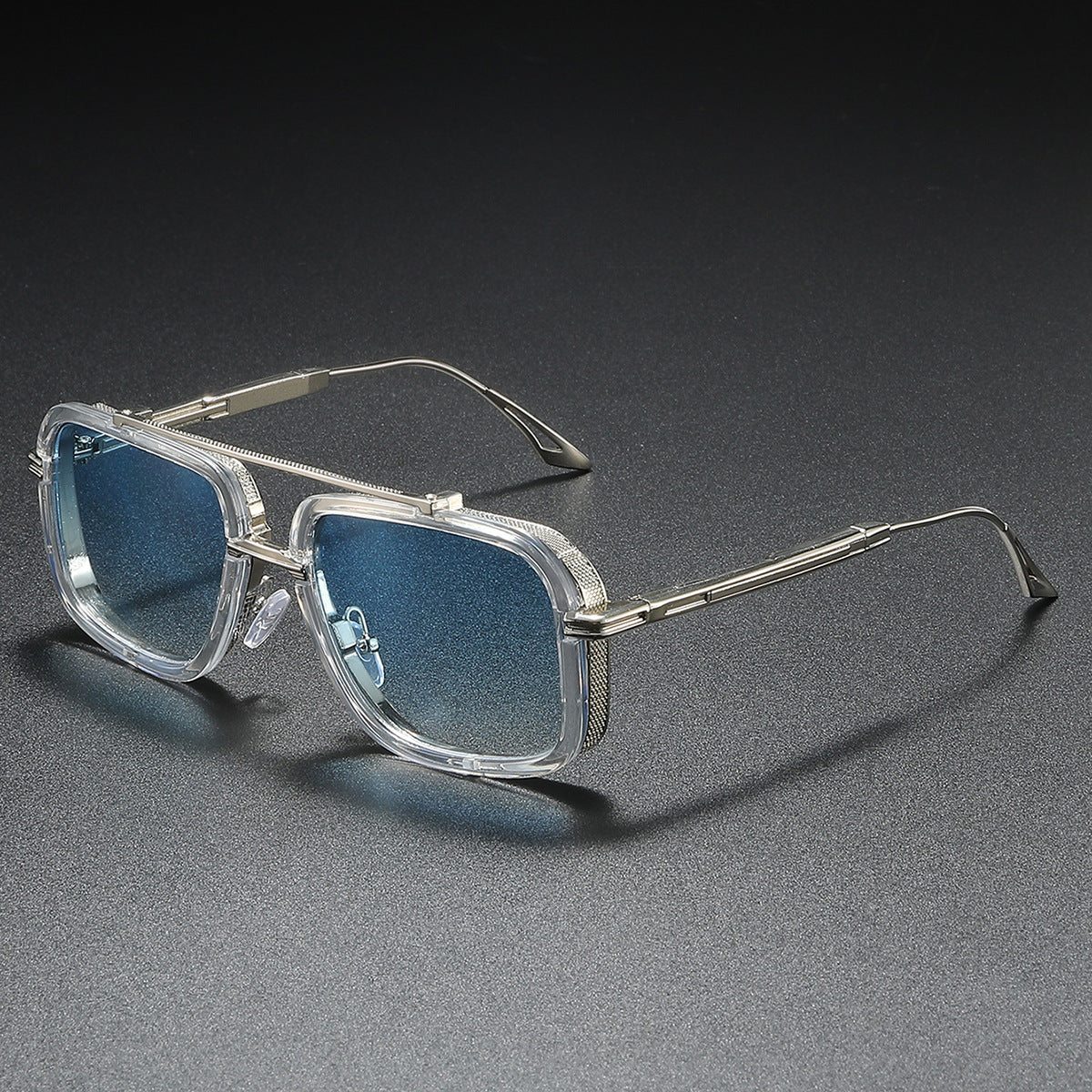 Damen Sonnenbrille mit luxuriösem Metallrahmen und stylischen Details Brehn