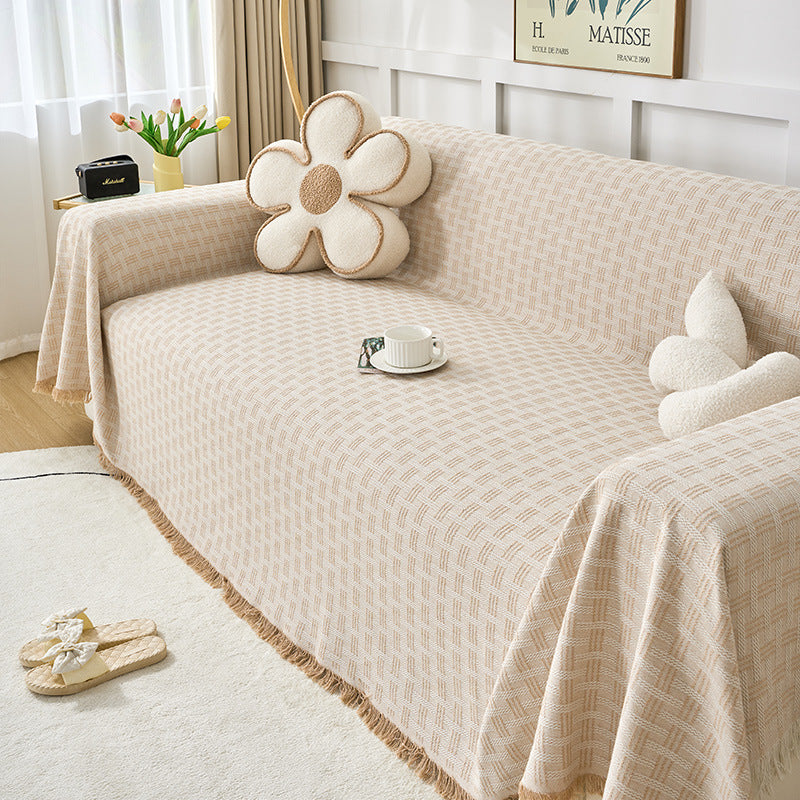 Gewebe dekorative Sofa-Wurfdecke
