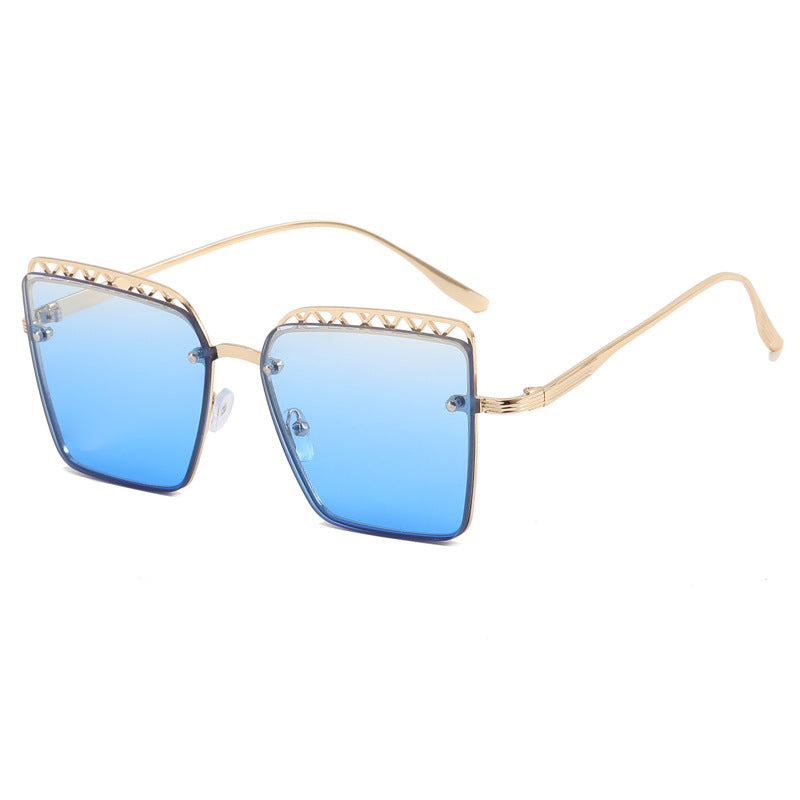 Damen Designer-Sonnenbrille mit glamourösen Akzenten Brehn