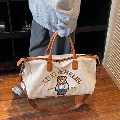 Lässige Canvas Reisetasche Brehn