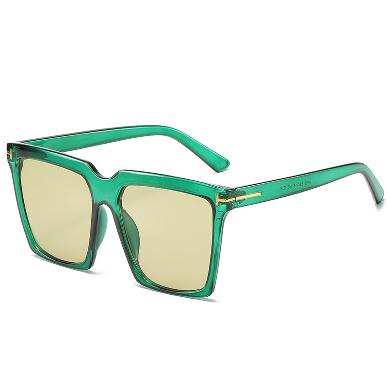 Oversized Quadrat Sonnenbrille Brehn