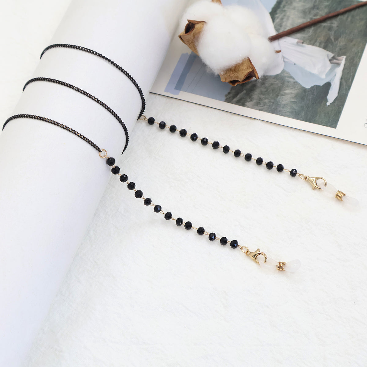 Beaded Eyewear Retainer Chain Brehn