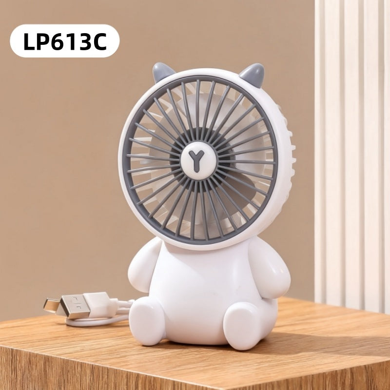 Damen Tragbarer USB Handventilator im niedlichen Tierdesign Brehn