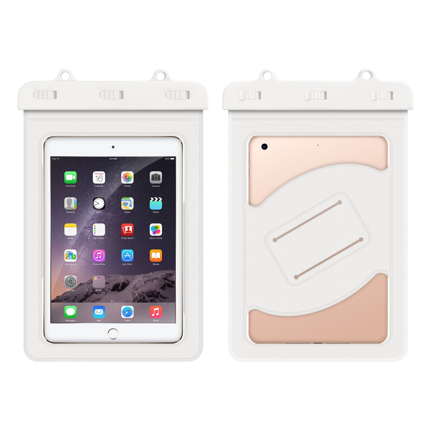 Wasserdichte Tablet-Hülle mit Schutzverschluss Brehn