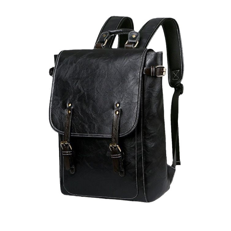 Eleganter Laptop-Rucksack mit Hochwertigem Kunstleder-Beschichtung Brehn