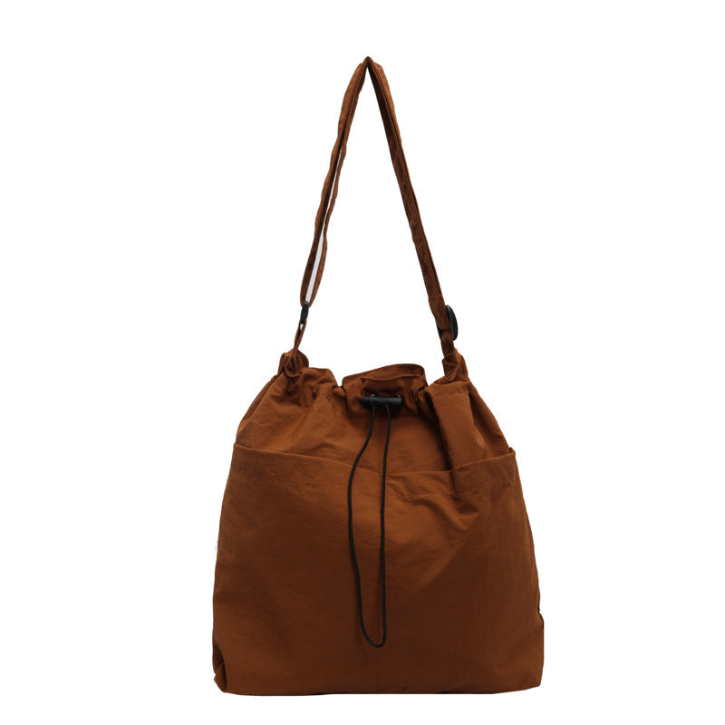 Trendige Drawstring Schultertasche Brehn