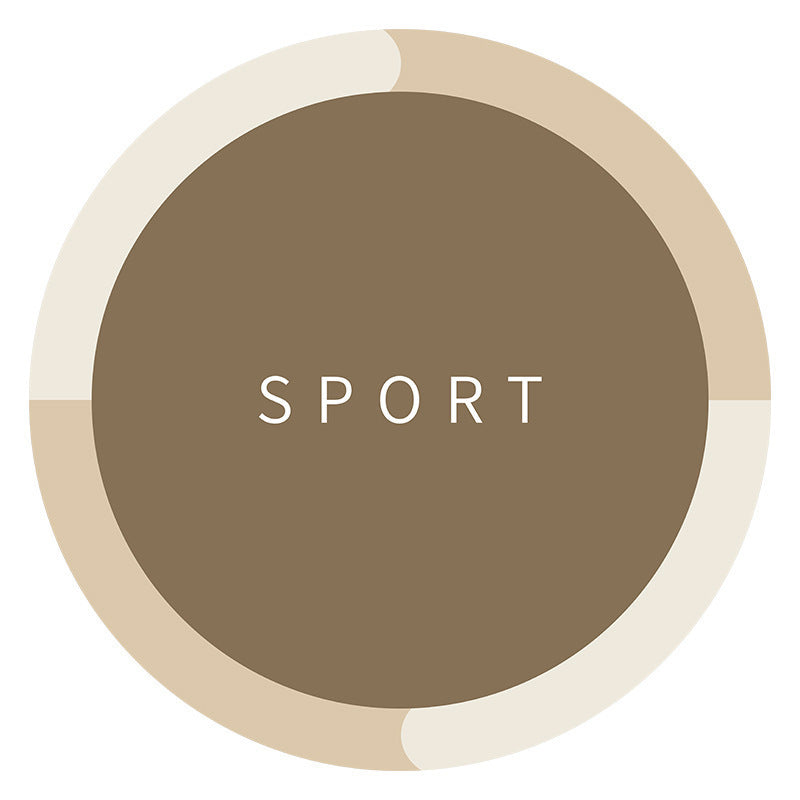 Abstract Sports-Themed Area Mat Brehn