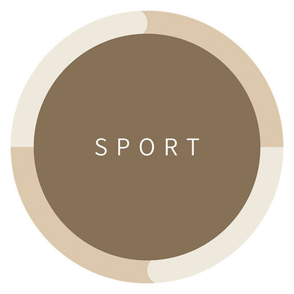 Abstract Sports-Themed Area Mat Brehn