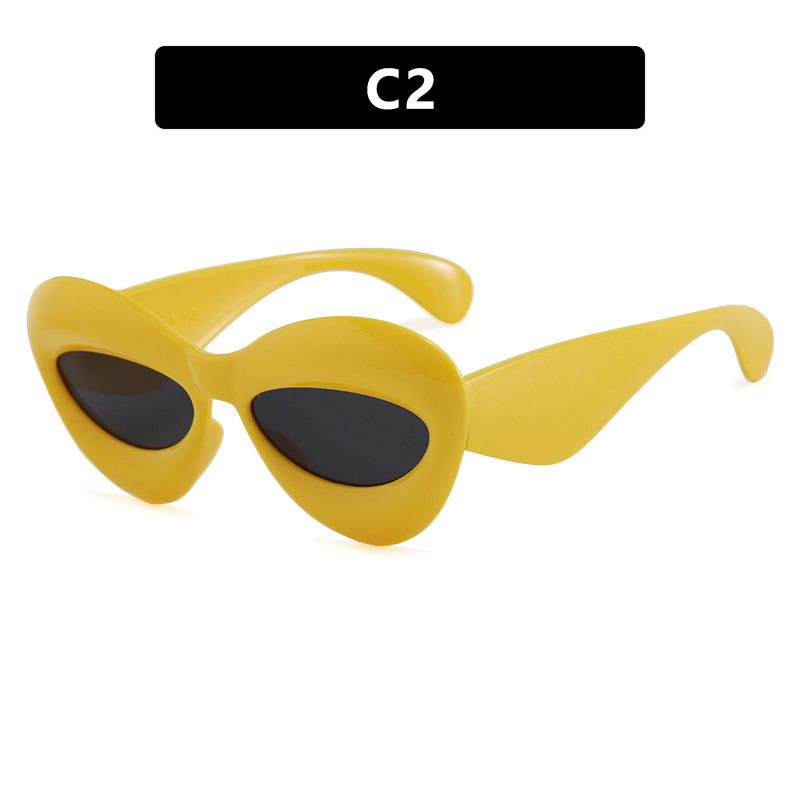 Damen Cat-Eye Sonnenbrille im modernen Design Brehn