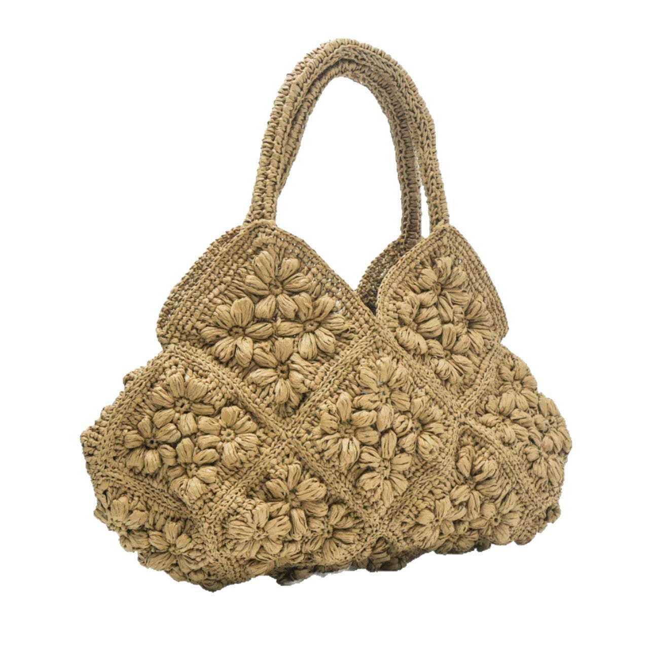 Handgefertigte Tasche mit Floralen Motiven Brehn