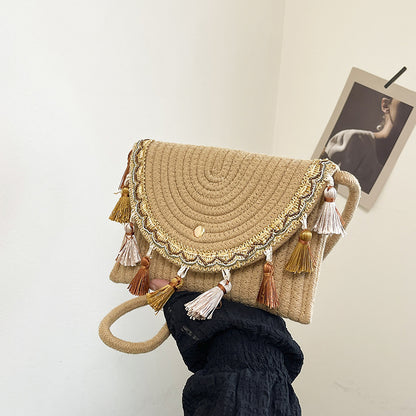 Bohemian Gewobene Clutch-Tasche Brehn