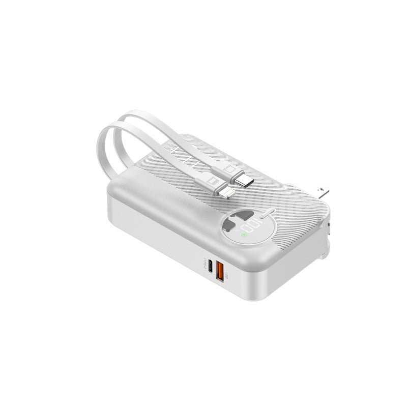 Tragbare Powerbank mit Automatischer Ladeerkennung und Hochwertigem Usb-C-Anschluss Brehn
