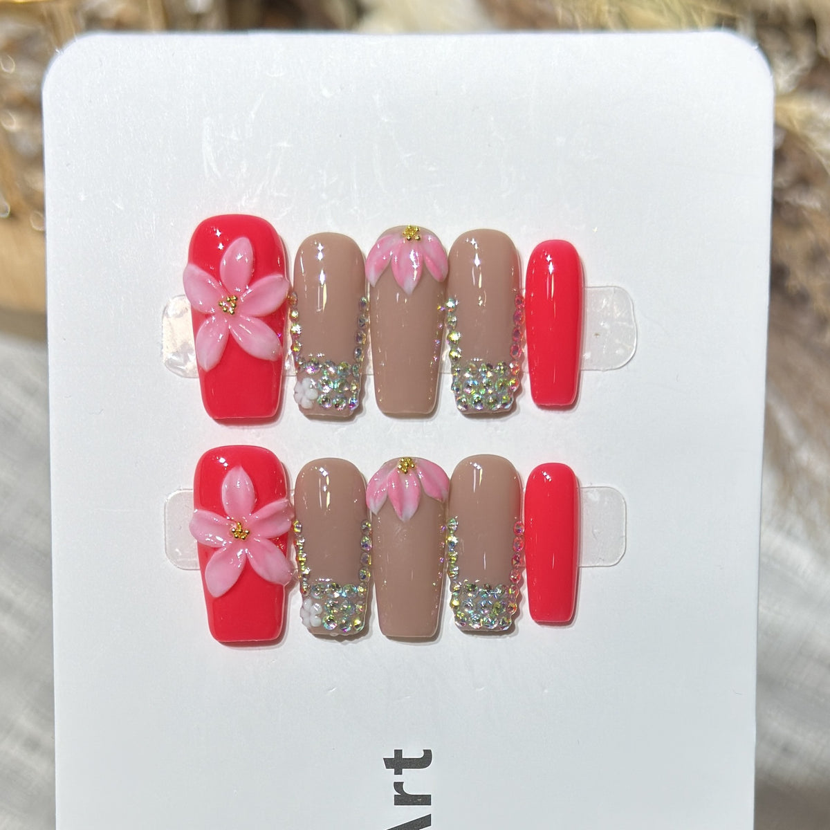 Wiederverwendbares Press-On Nagelset Brehn