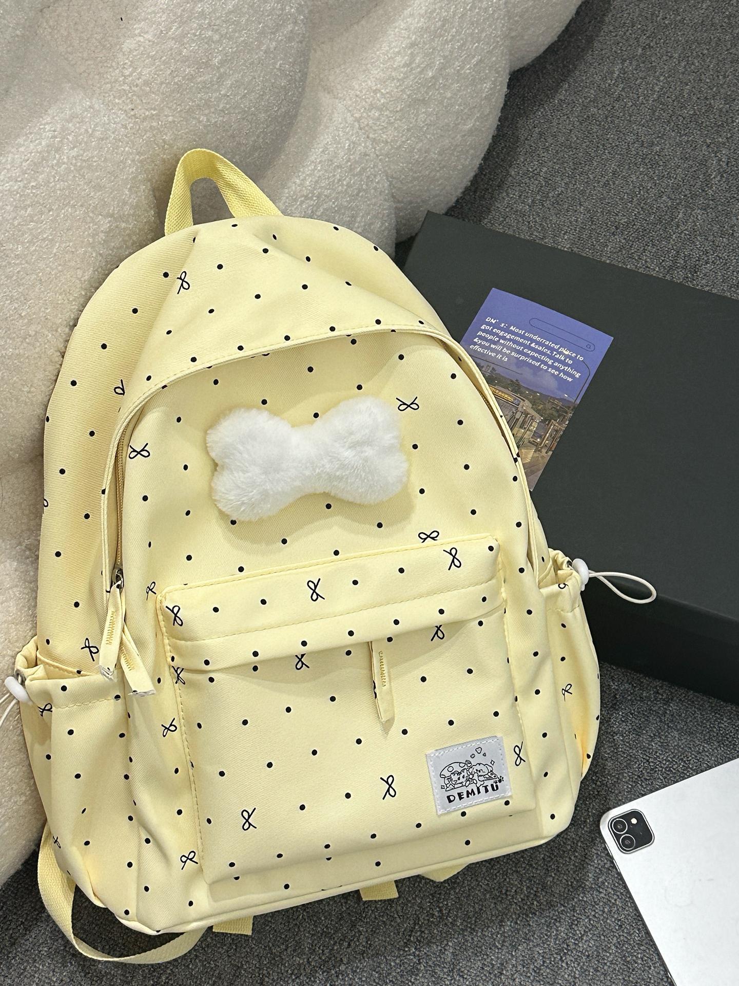 Verspielt Polka Dot Rucksack Brehn