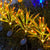 Solar LED Zier-Rispengras Gartenstecklichter mit Mikro-LED-Lichterkette und Erdspieß Brehn