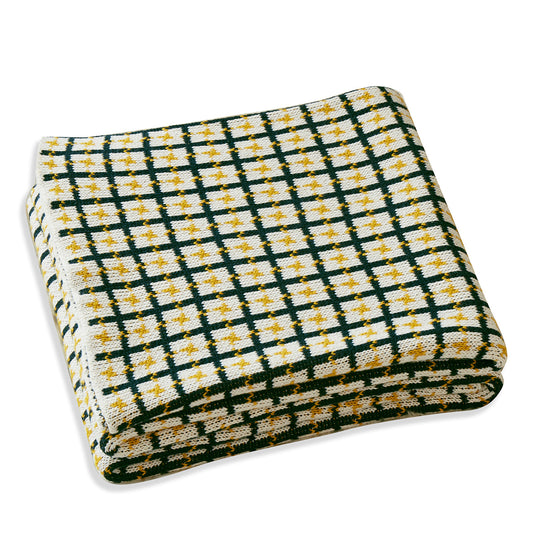 Damen gestrickte Decke Brehn