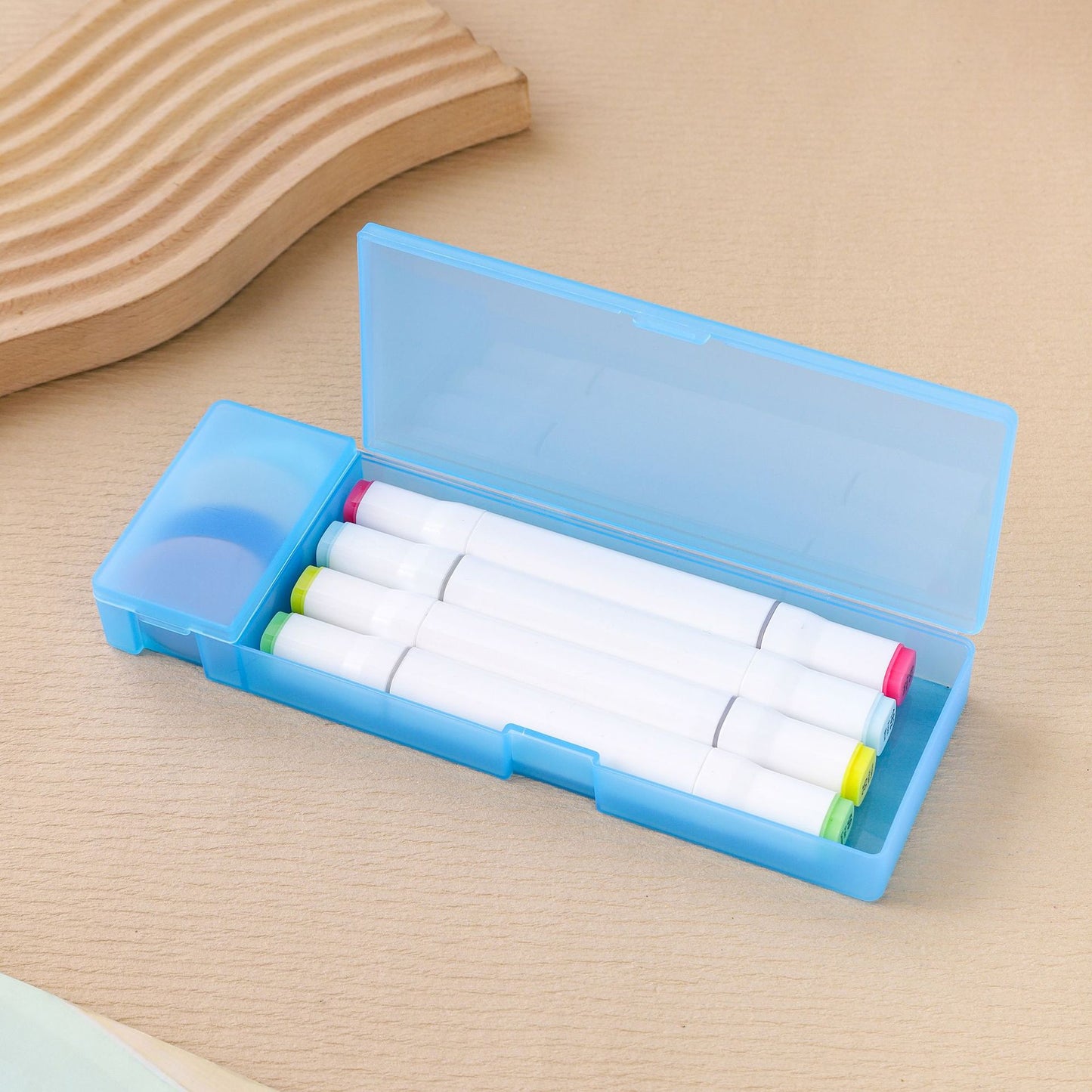 Slim Mehrfach-Compartments Aufbewahrungskoffer Brehn