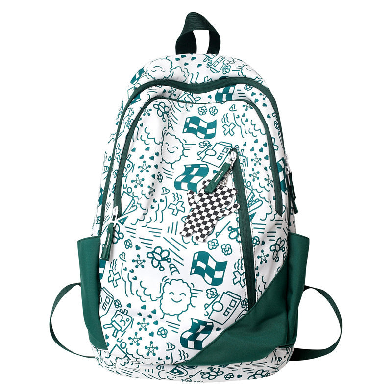 Spaß Bedruckter Grafik Schulrucksack Brehn