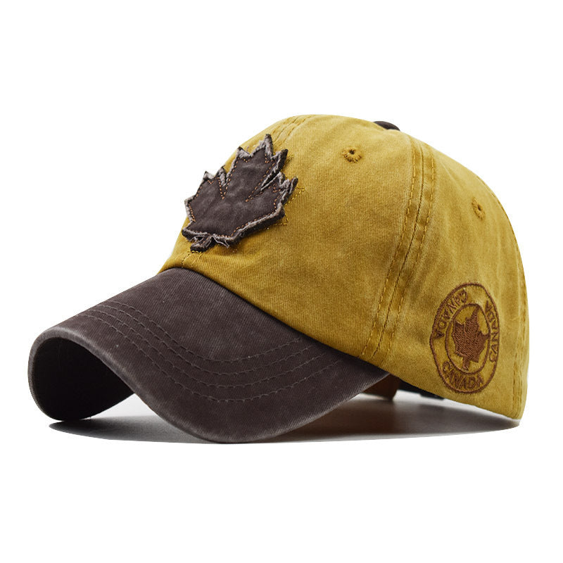 Damen Distressed Canvas Baseball Cap Brehn
